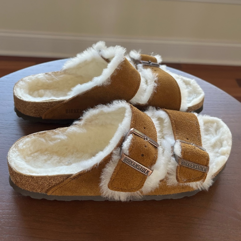 Birkenstock Arizona Shearling Sandal